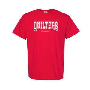 "Quilters University" Heavyweight Tee