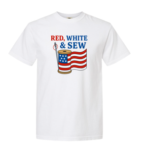 Red, White & Sew Tee