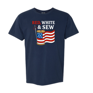 Red, White & Sew Tee