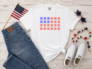 Flag Quilt Block Tee