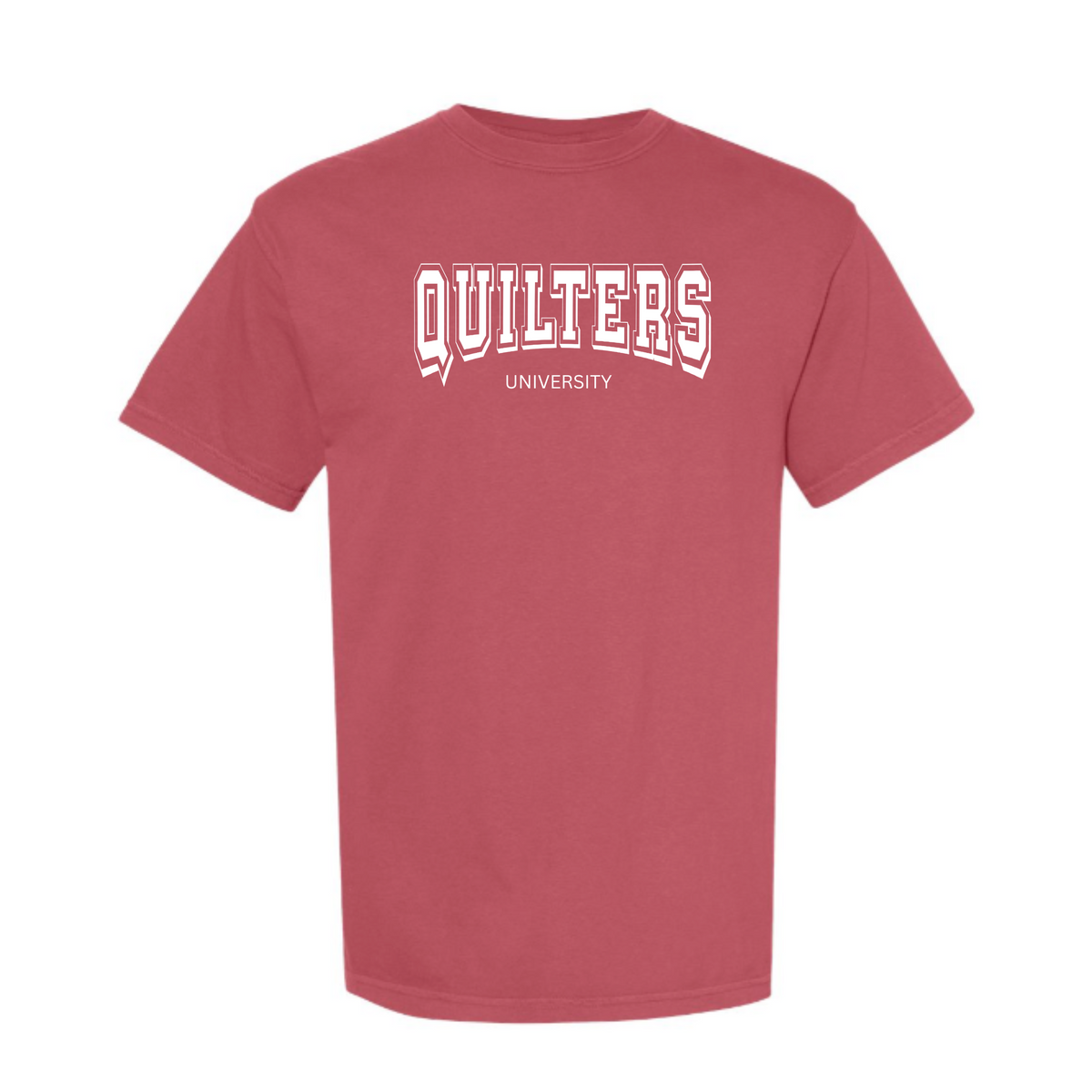 "Quilters University" Heavyweight Tee