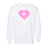 Candy Heart Vintage Crewneck Sweatshirt