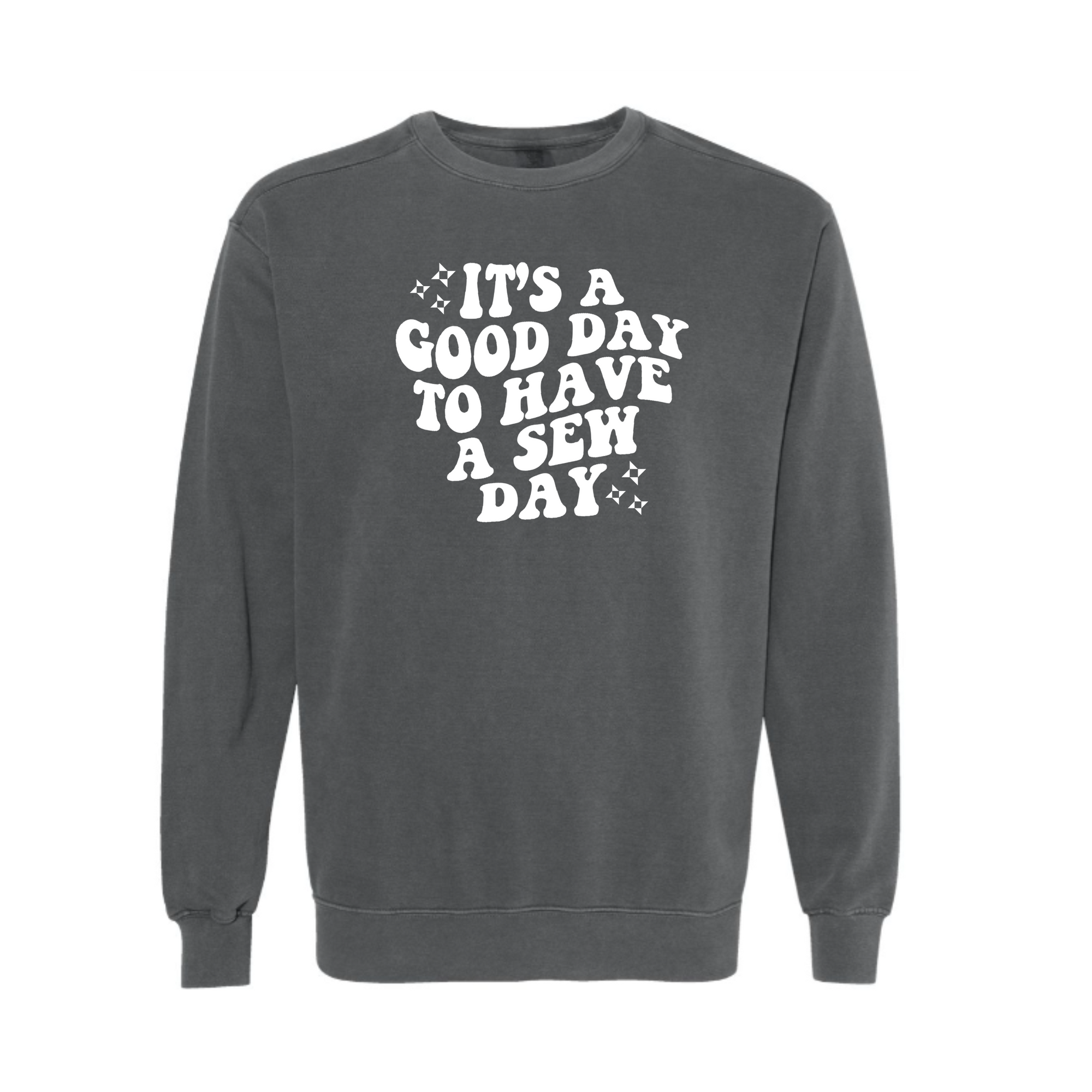 "Good Day" Vintage Washed Crewneck