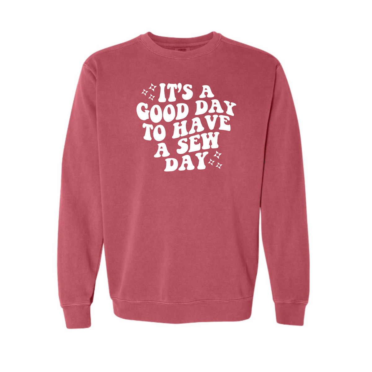 "Good Day" Vintage Washed Crewneck Sweatshirt