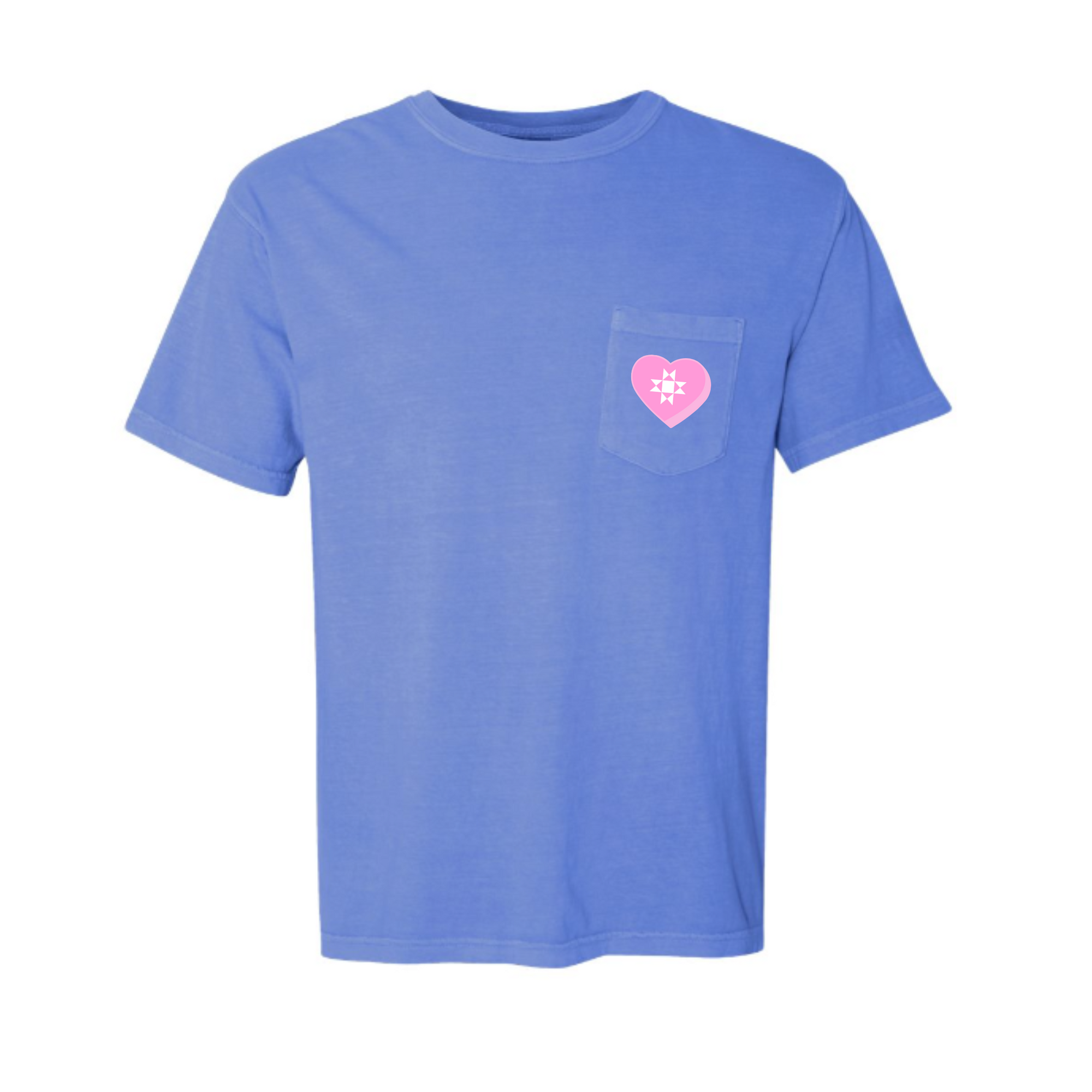 Candy Heart Heavyweight Pocket Tee