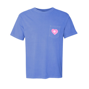 Candy Heart Heavyweight Pocket Tee