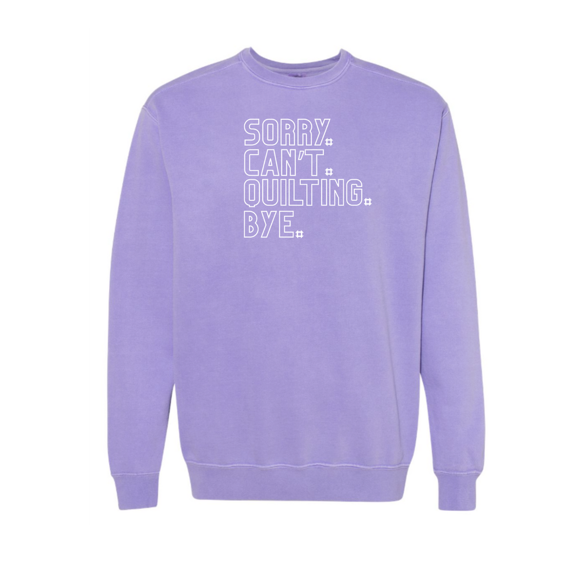 "Sorry, Can't" Vintage Washed Crewneck Sweatshirt