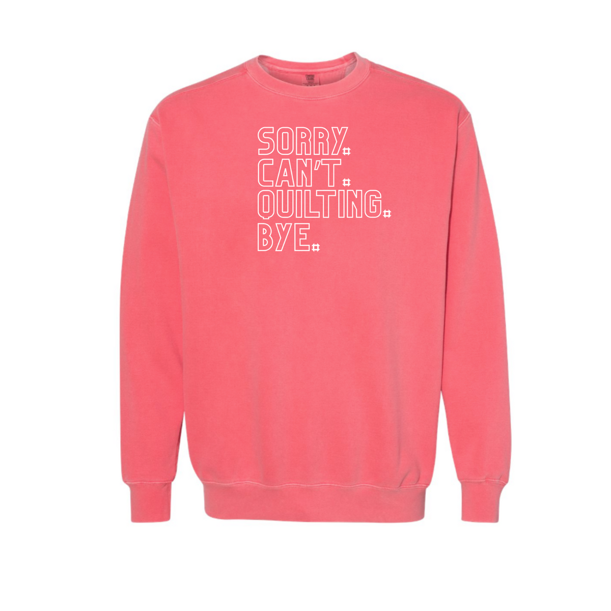 "Sorry, Can't" Vintage Washed Crewneck Sweatshirt