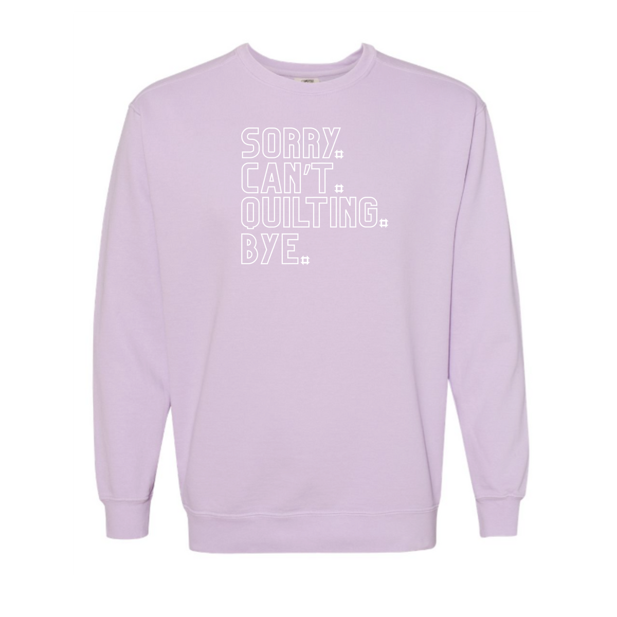 "Sorry, Can't" Vintage Washed Crewneck Sweatshirt