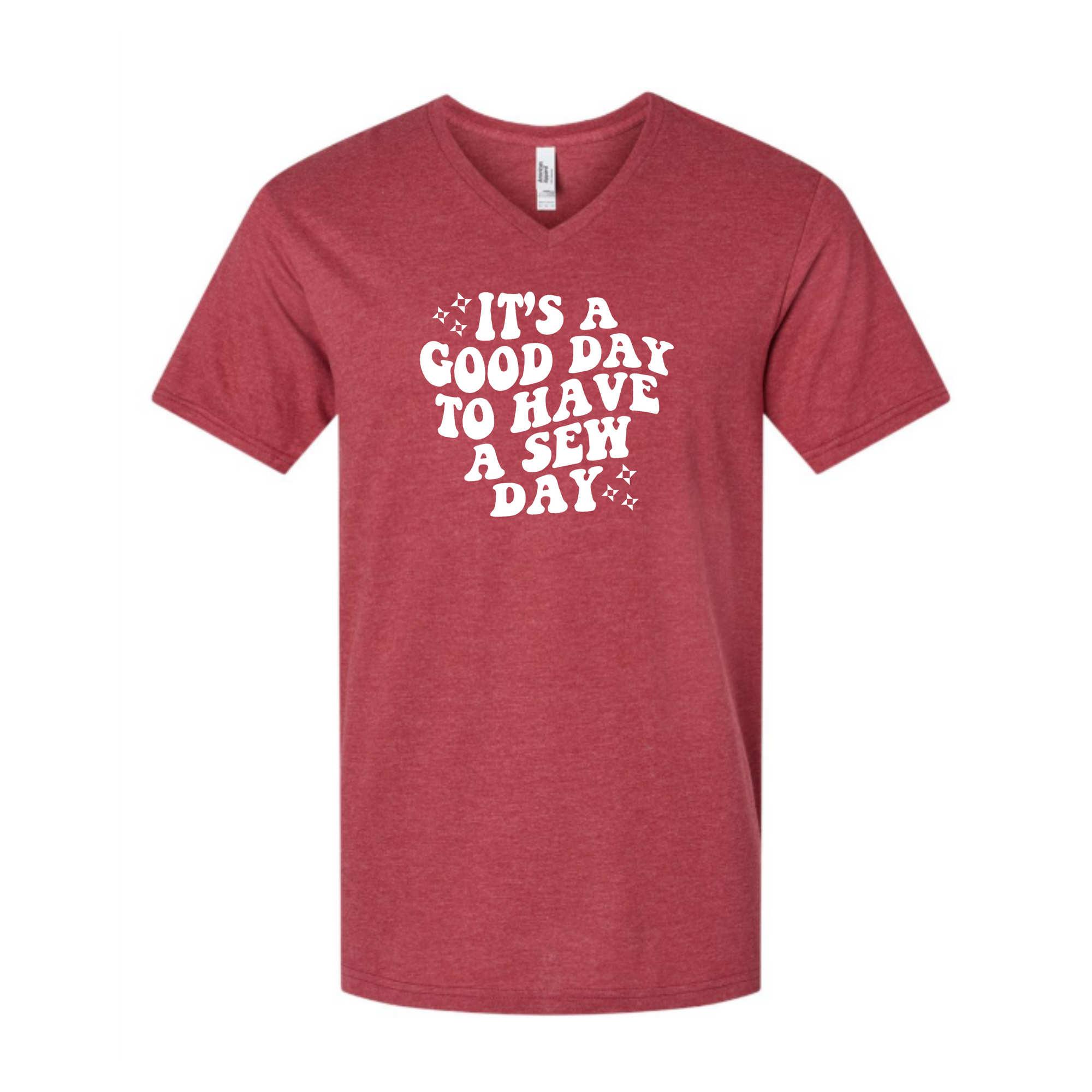 "Good Day" V-Neck Tee