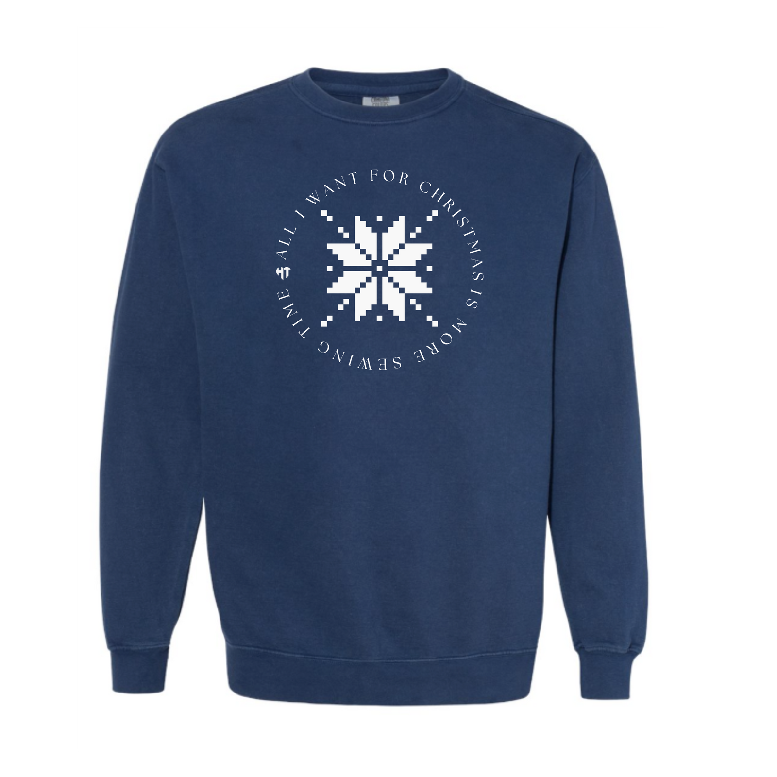 "All I Want For Christmas" Vintage Washed Crewneck Sweatshirt