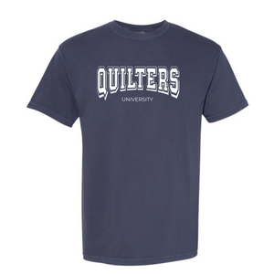 "Quilters University" Heavyweight Tee