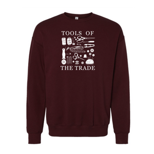 "Tools Of The Trade" Cozy Crewneck Sweatshirt