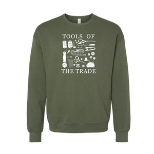 "Tools Of The Trade" Cozy Crewneck Sweatshirt