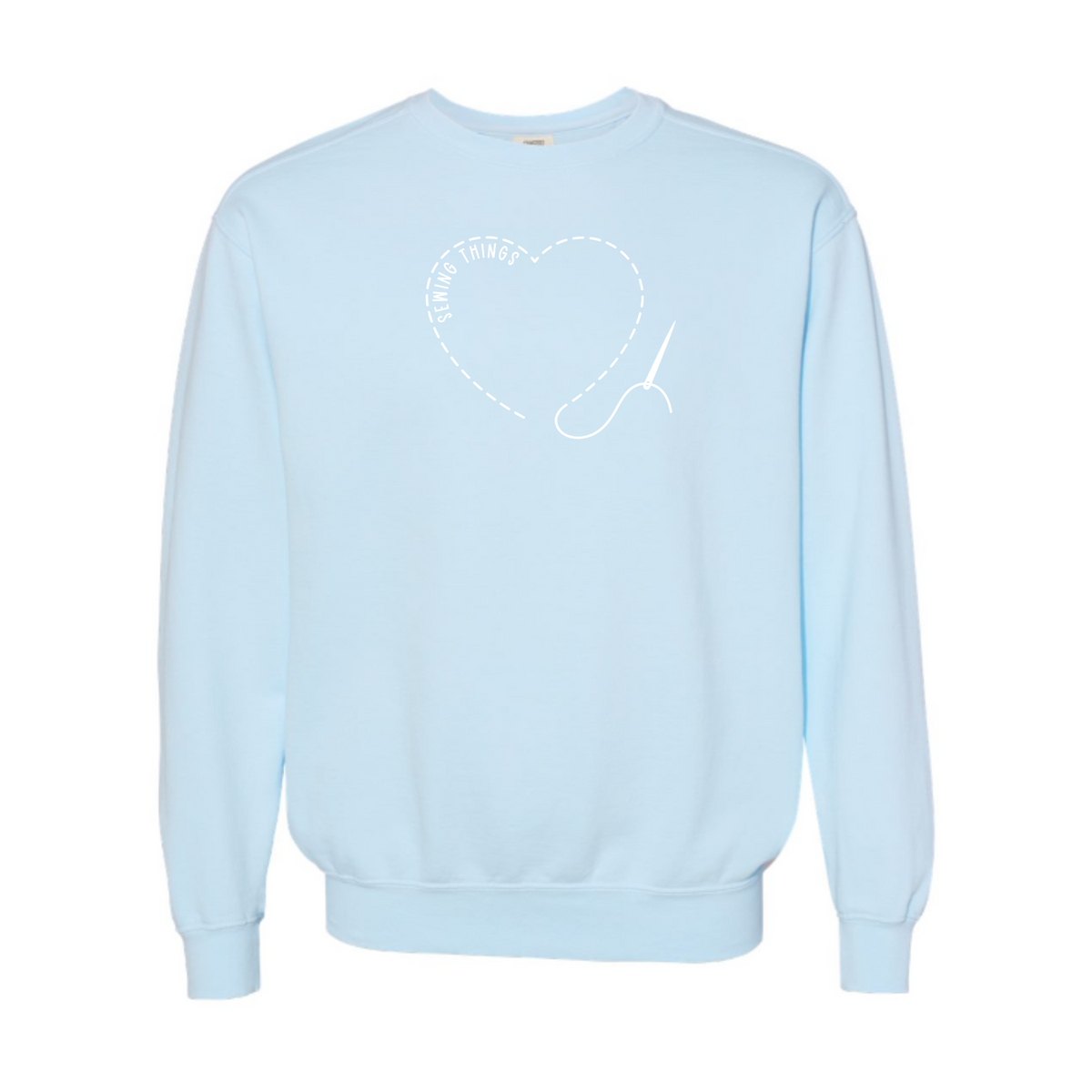 "Sewing Things" Vintage Washed Crewneck Sweatshirt