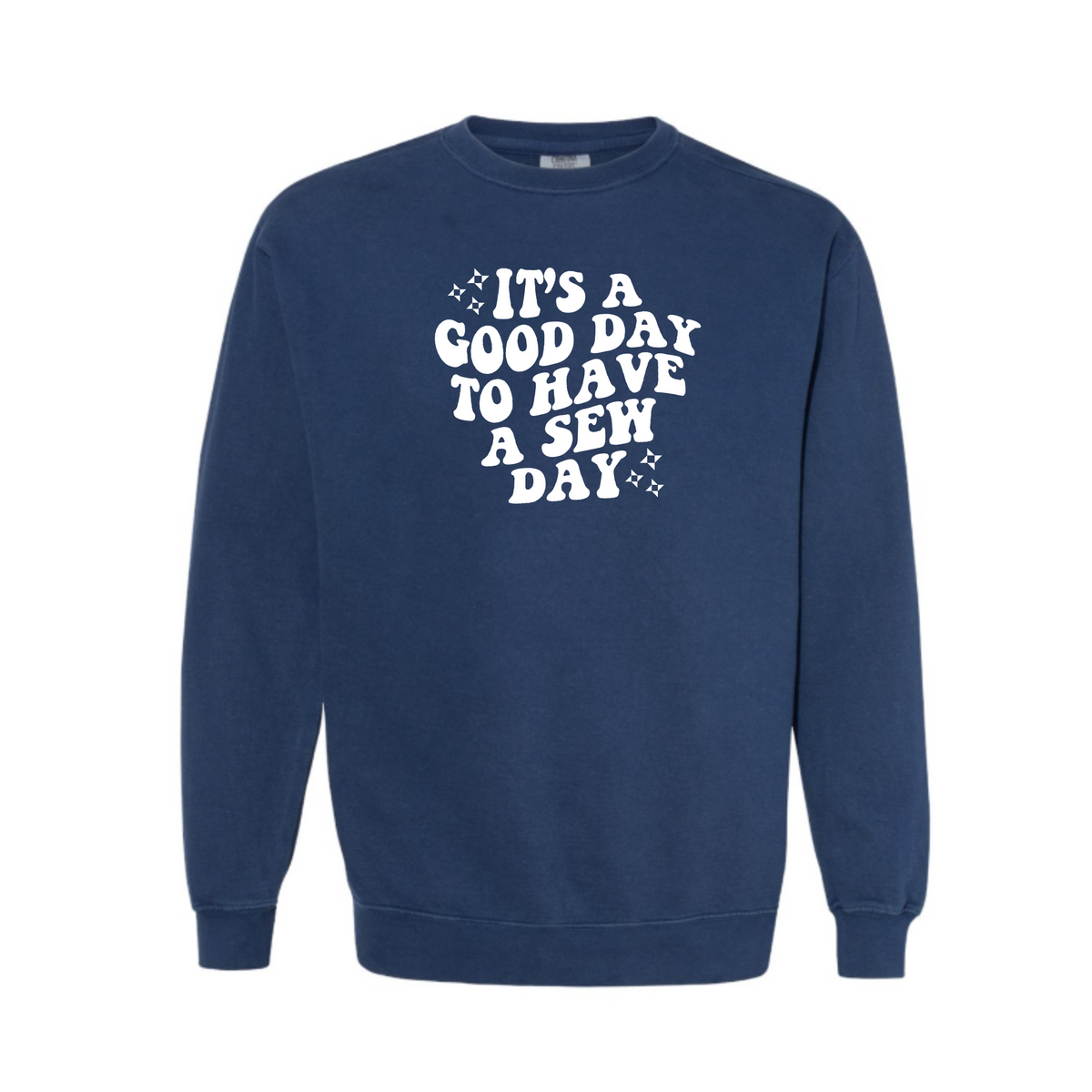 "Good Day" Vintage Washed Crewneck Sweatshirt