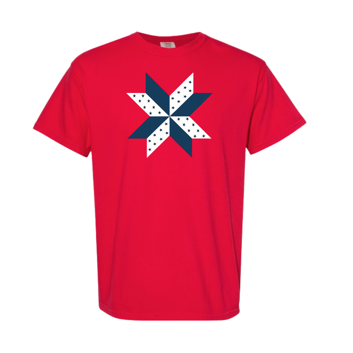 Star-Spangled Stitch Tee