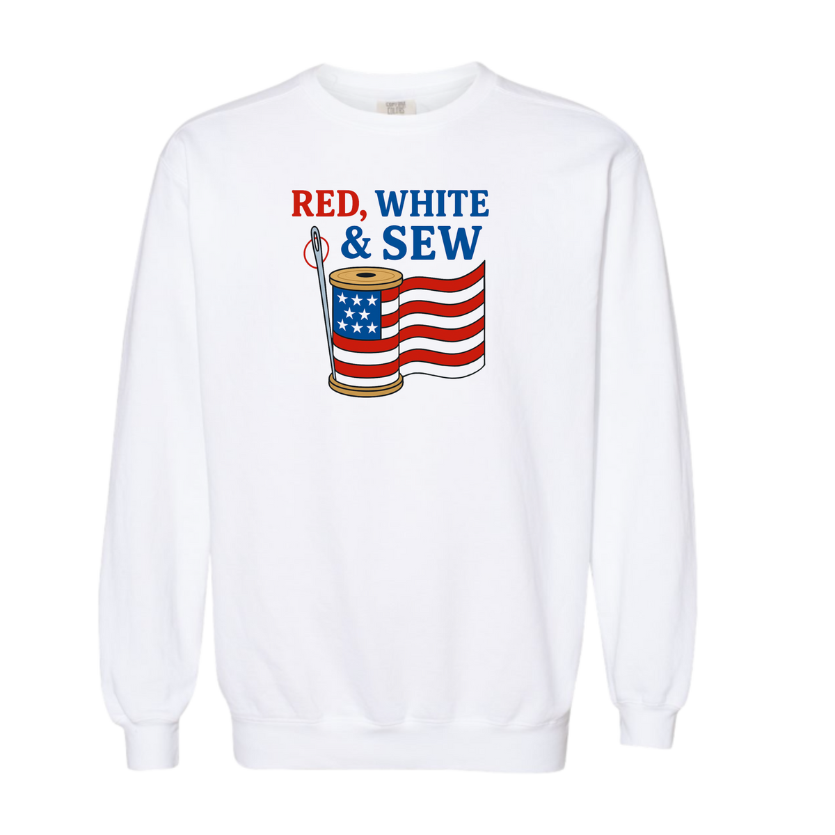 Red, White & Sew Crewneck Sweatshirt