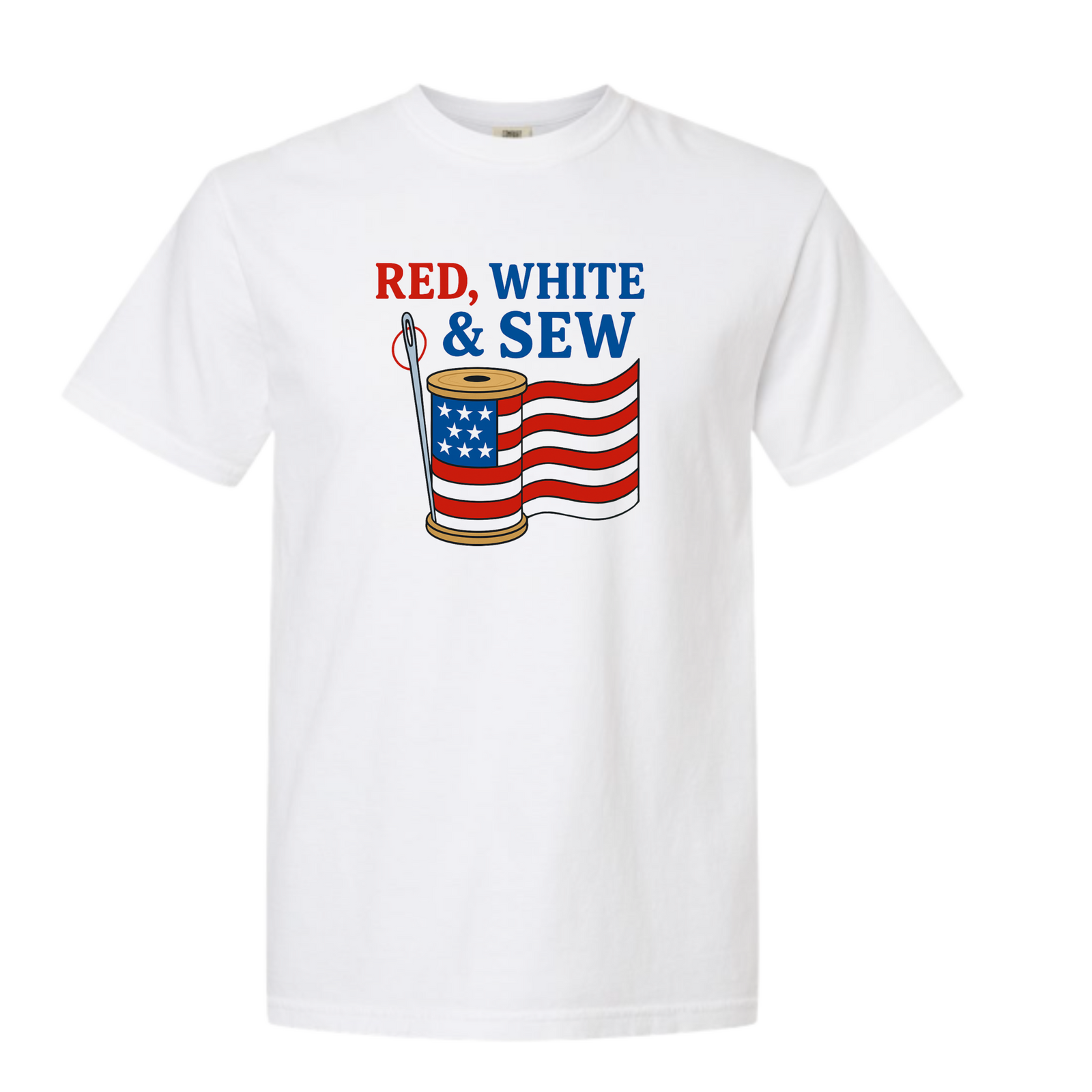 Red, White & Sew Tee
