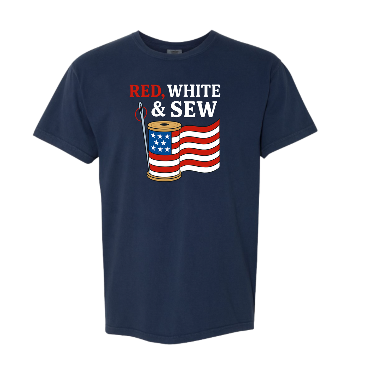 Red, White & Sew Tee
