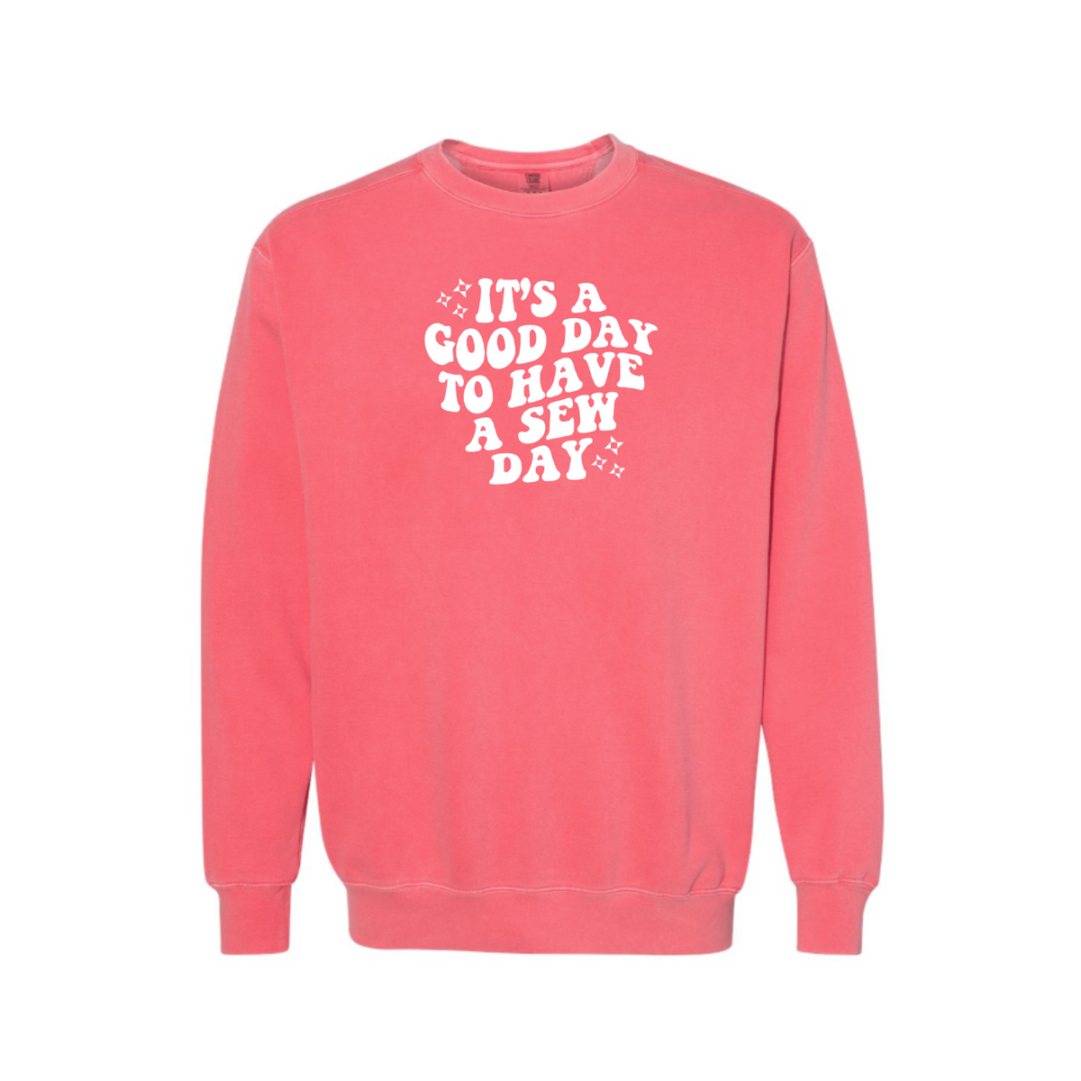 "Good Day" Vintage Washed Crewneck Sweatshirt